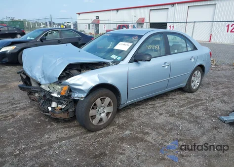 2007 Hyundai Sonata Gls from USA, damaged, VIN 5NPET46C67H203770